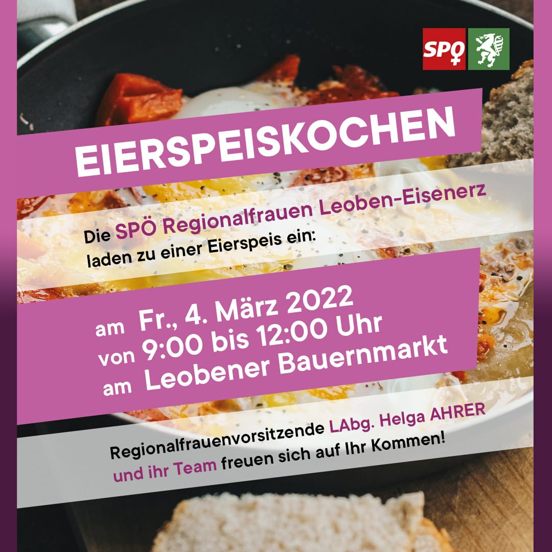 Eierspeisessen am Bauernmarkt